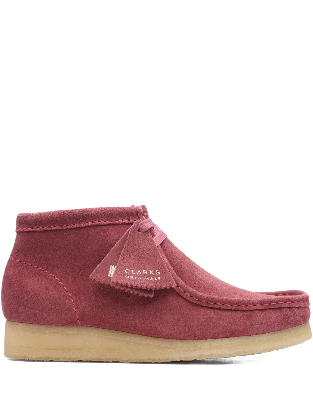 Clarks botas Wallabee | rosado | Image 1