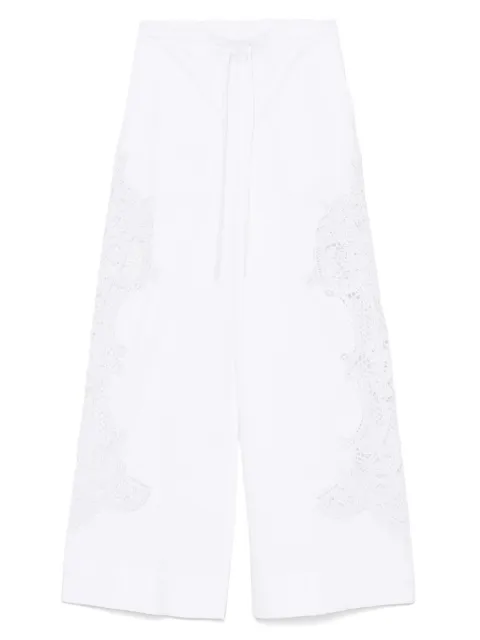 Essentiel Antwerp lace-detailed trousers