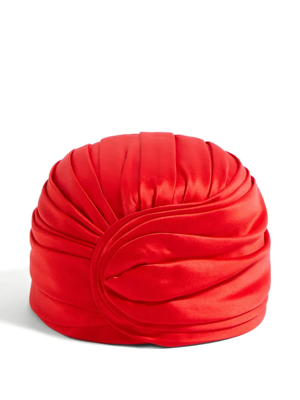 Valentino Women's Red Silk Turban In Rosa