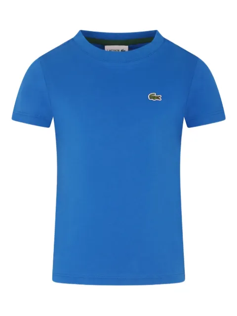 Lacoste Kids logo-patch T-shirt 