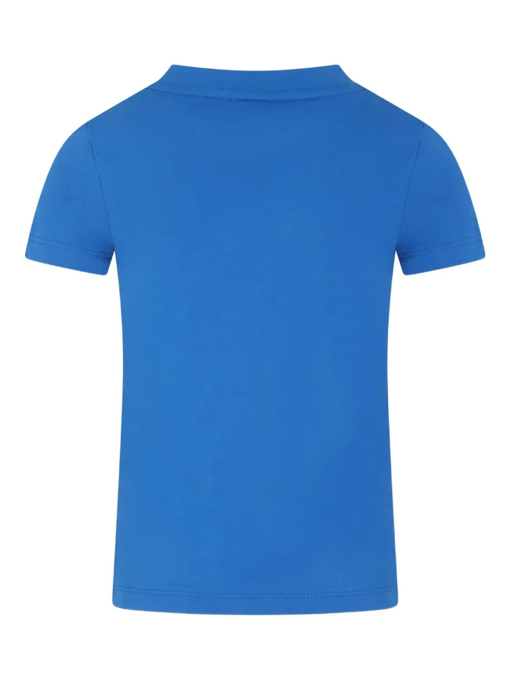 Lacoste Kids T-shirt met logopatch Blauw
