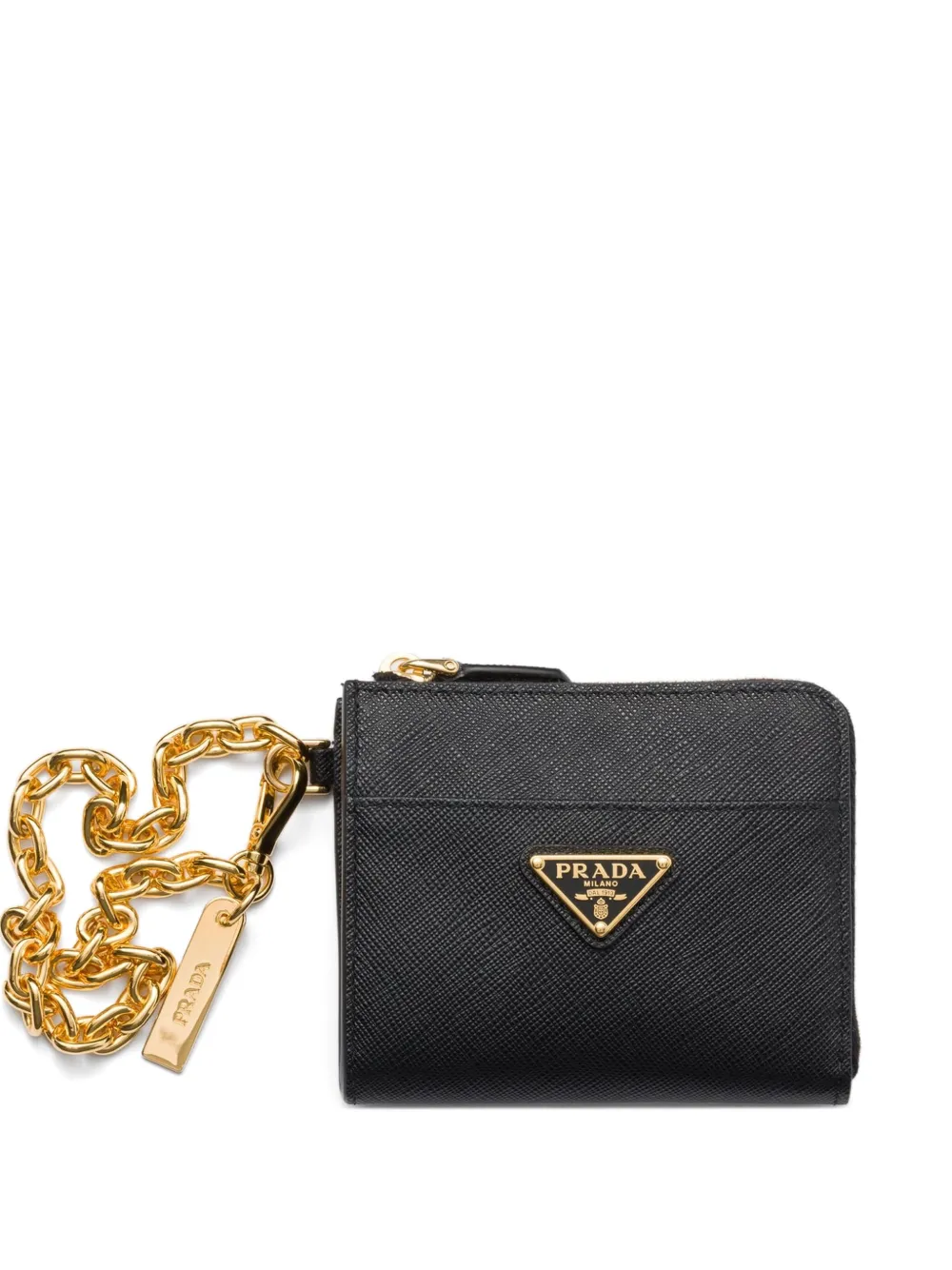 Prada small Saffiano wallet | Black | Image 1