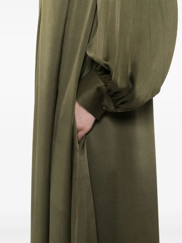 Monroe Silk Charmeuse Dress DKOLV / XS / Cynthia Rowley Monroe Silk Charmeuse Dress DKOLV / XS / Cynthia Rowley
