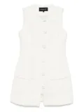Cynthia Rowley Paige jacquard dress - White