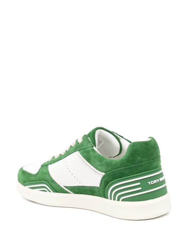 Tory Burch Clover Court Sneakers | Green | FARFETCH CA Tory Burch Clover Court Sneakers | Green | FARFETCH CA