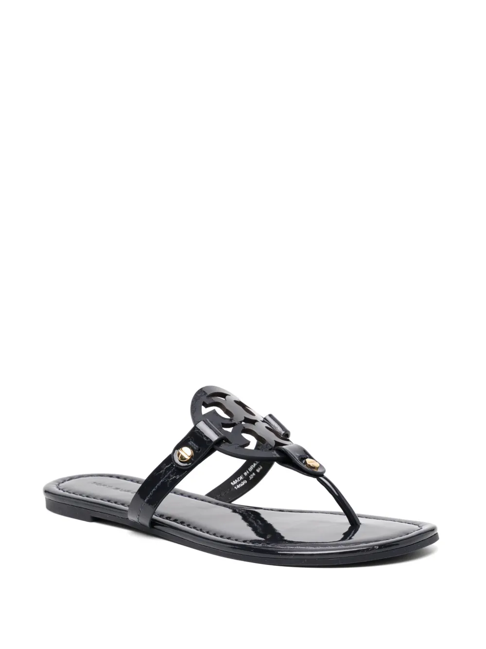 Tory Burch Miller gelakte sandalen - Blauw