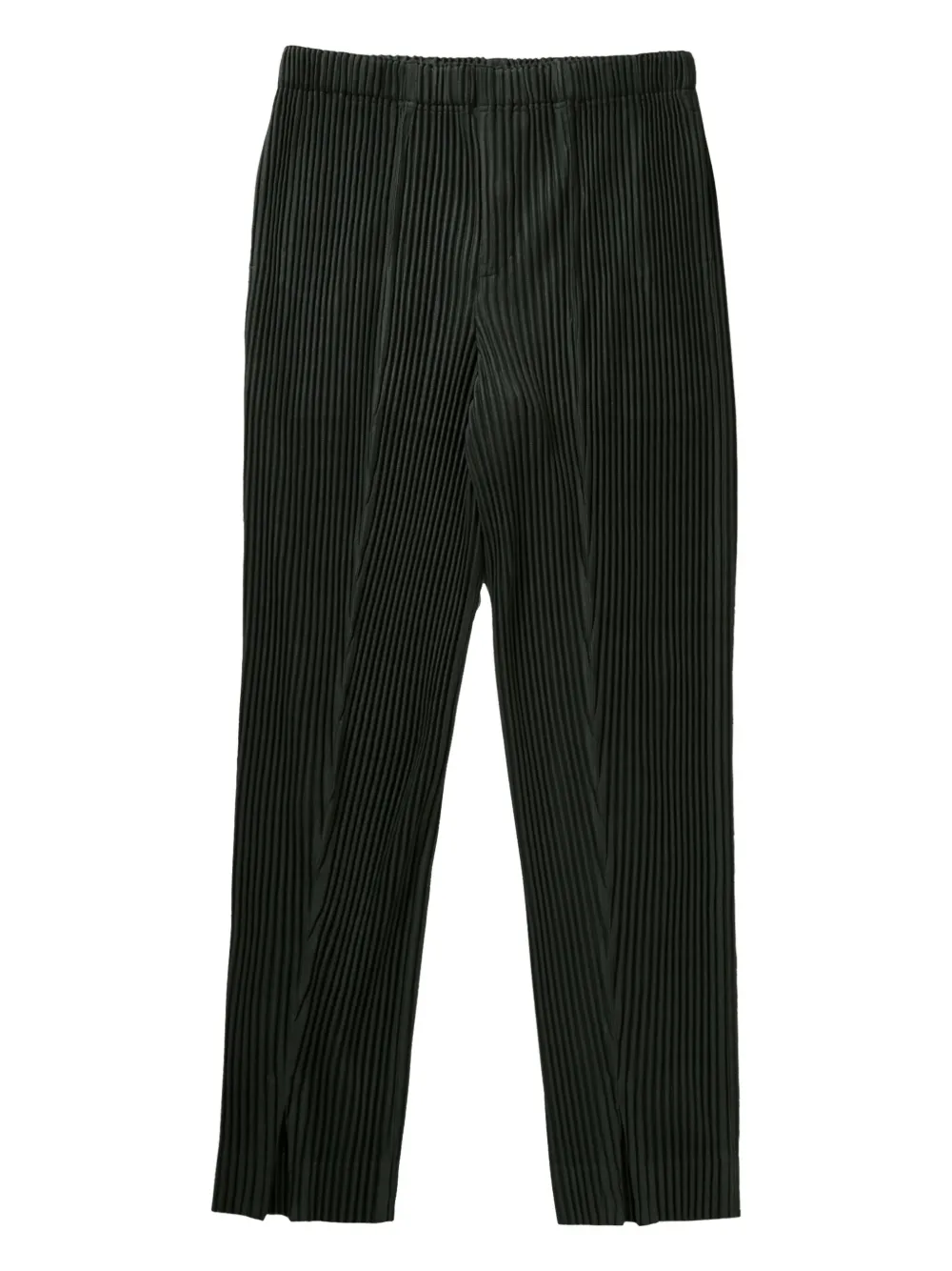 Issey Miyake Pleated Trousers In Green