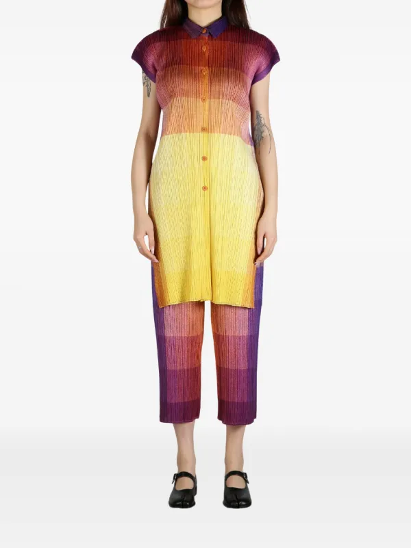 Pleats Please Issey Miyake Photon Shirt | イエロー | FARFETCH JP