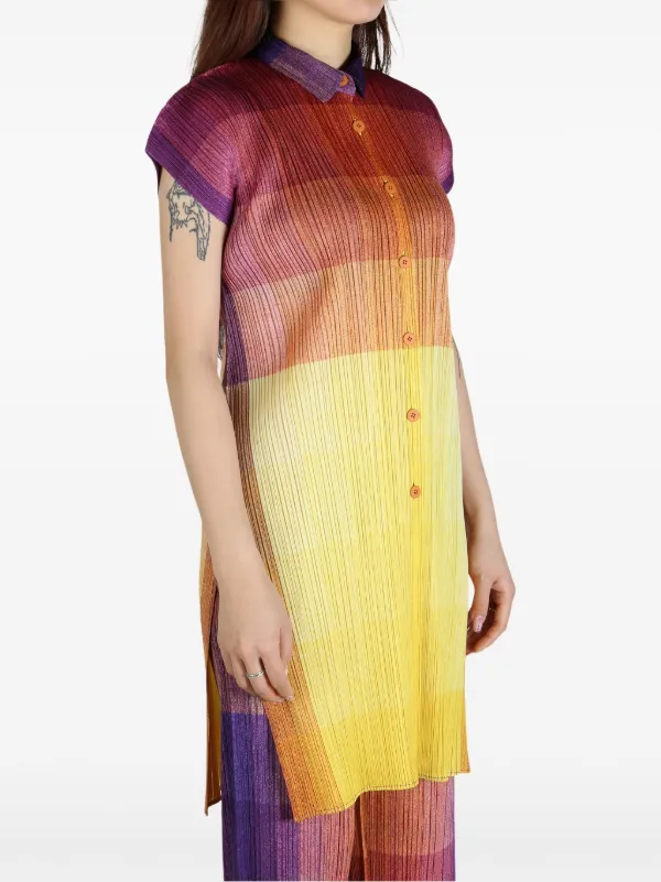 Pleats Please Issey Miyake Photon Shirt | イエロー | FARFETCH JP