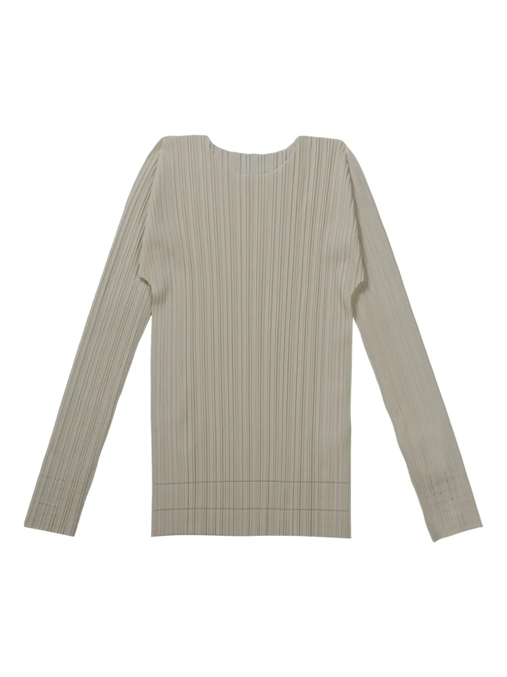 Pleats Please Issey Miyake Soft Pleats blouse - Toni neutri