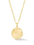 DOWER AND HALL One World talisman necklace - Gold