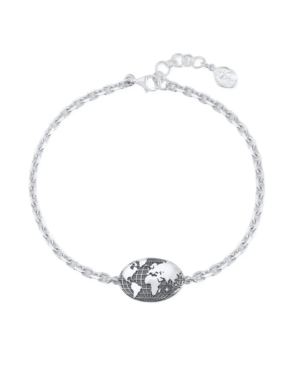 DOWER AND HALL One World chain bracelet | argent | Image 1