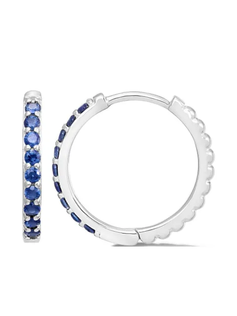 DOWER AND HALL Lumiere hoop earrings