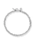 DOWER AND HALL Signature Small Nugget bracelet - Silver