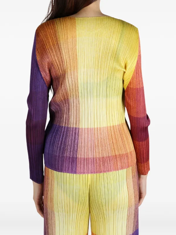 Pleats Please Issey Miyake Photon T-shirt | イエロー Pleats Please Issey Miyake Photon T-shirt | イエロー