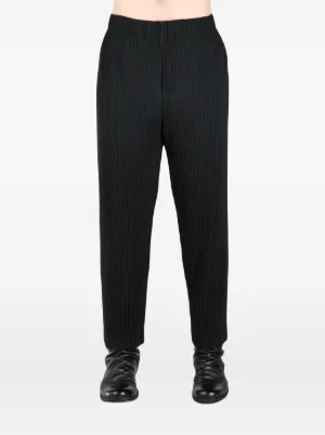 homme plisse オムプリッセ プリーツ テーパード パンツ LIGHT