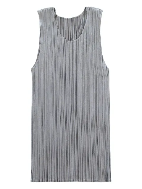 Pleats Please Issey Miyake pleated tank top