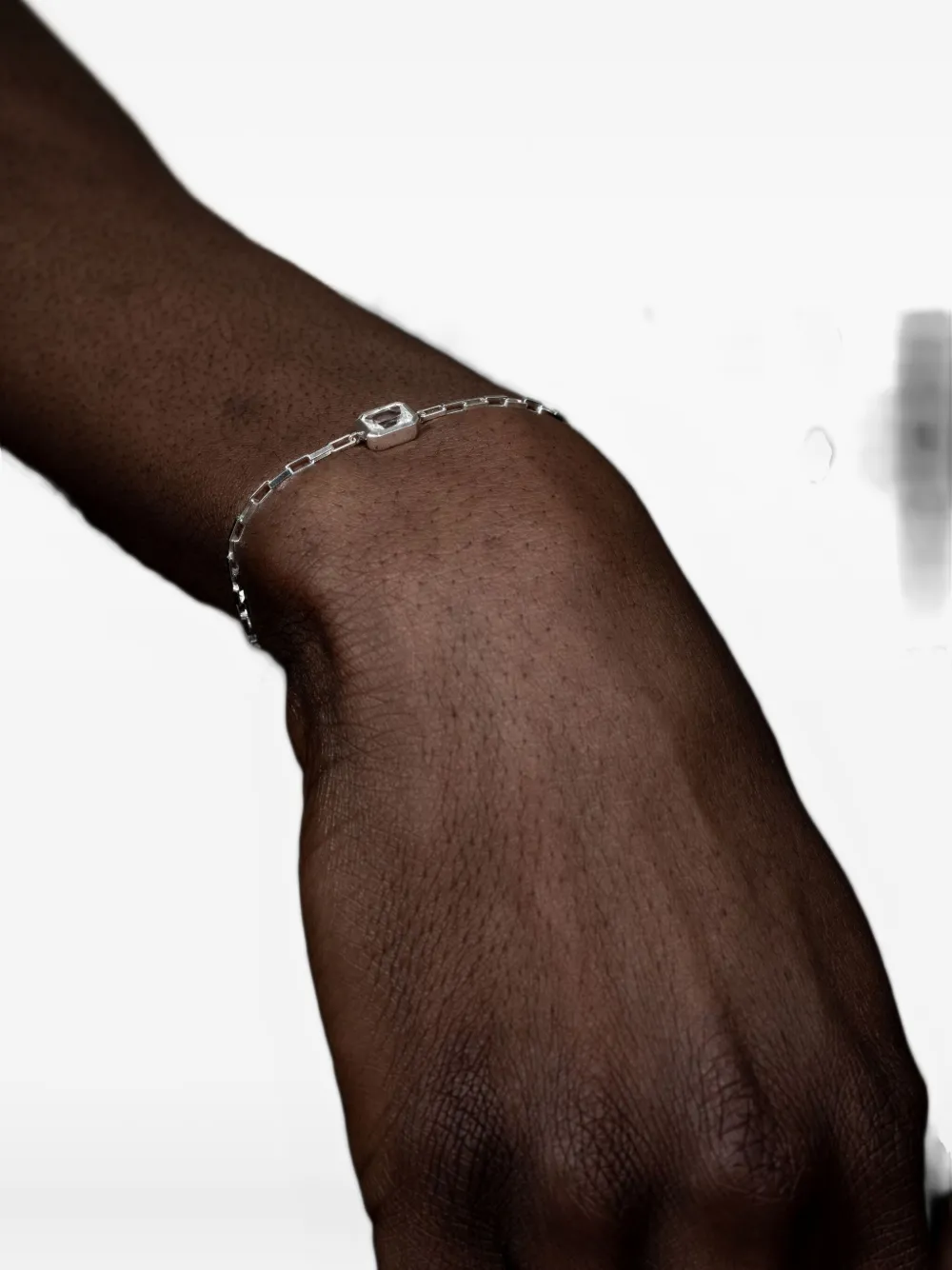 Dower & Hall Octagon Humbug Paperclip Bracelet