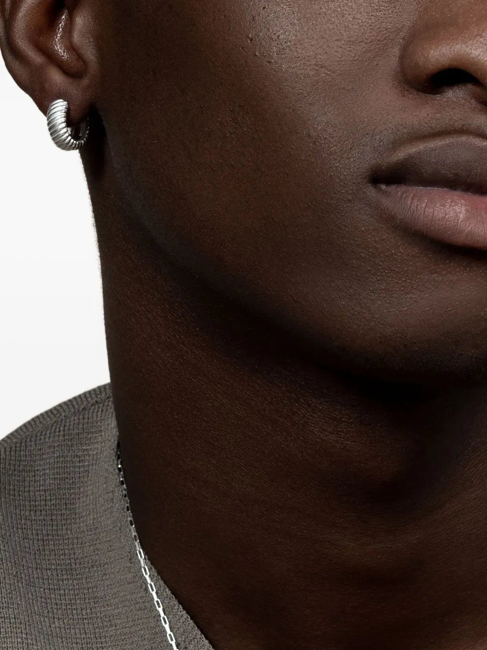 DOWER AND HALL Twist フープピアス L | Image 2