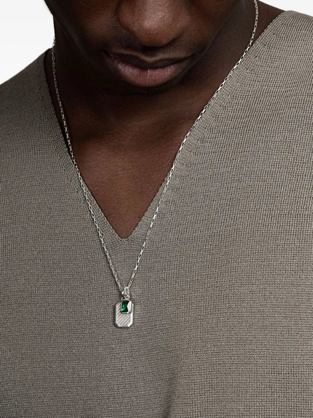 DOWER AND HALL Octagon Humbug Paperclip necklace | Image 2
