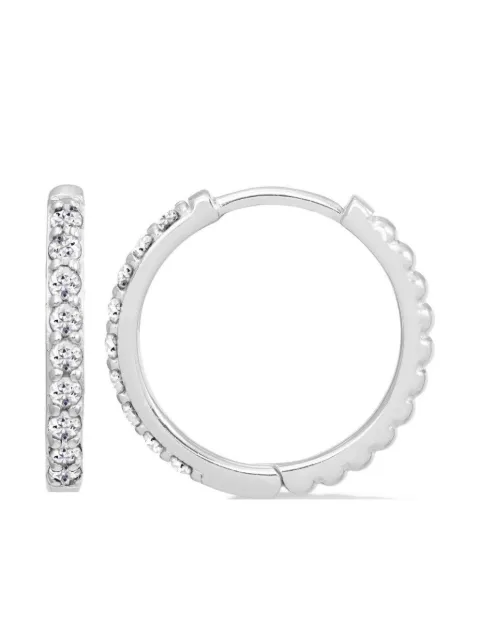 DOWER AND HALL Lumiere hoop earrings
