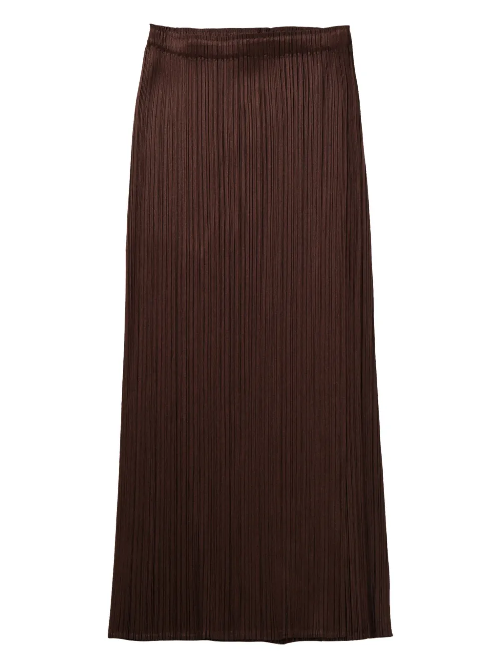 Pleats Please Issey Miyake pleated skirt Bruin