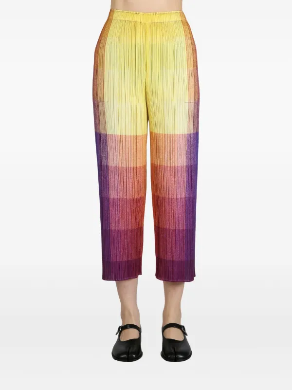 【タグ付新品未使用】PLEATS PLEASE PHOTON マダムT Pleats Please Issey Miyake Green Madame T Scarf Pleats Please