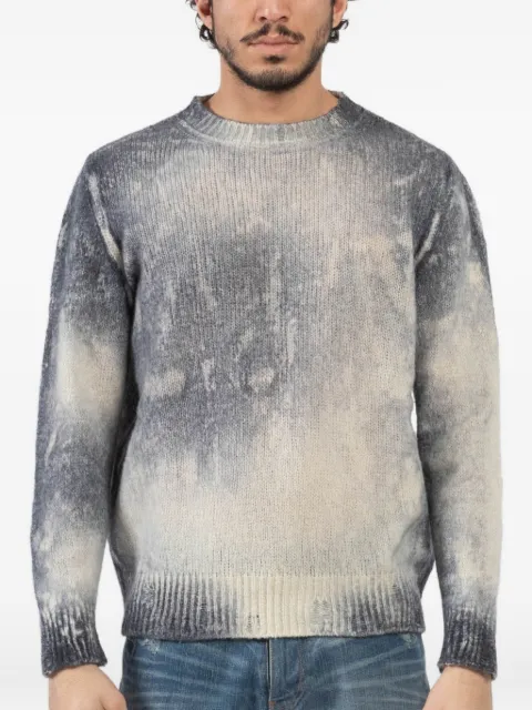 Avant Toi ombre-effect crew-neck sweater