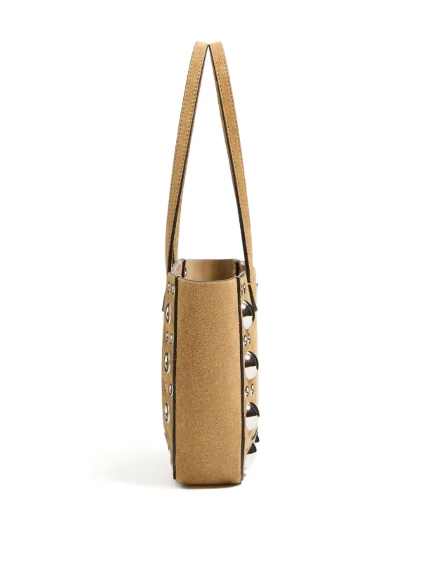 Valentino Garavani Mini Nellcôte Tote Bag | Neutrals | FARFETCH