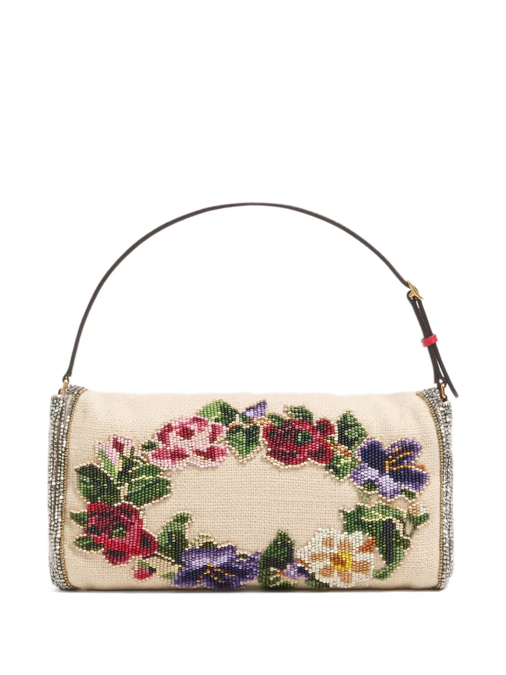 Valentino Garavani VLogo clutch - Beige