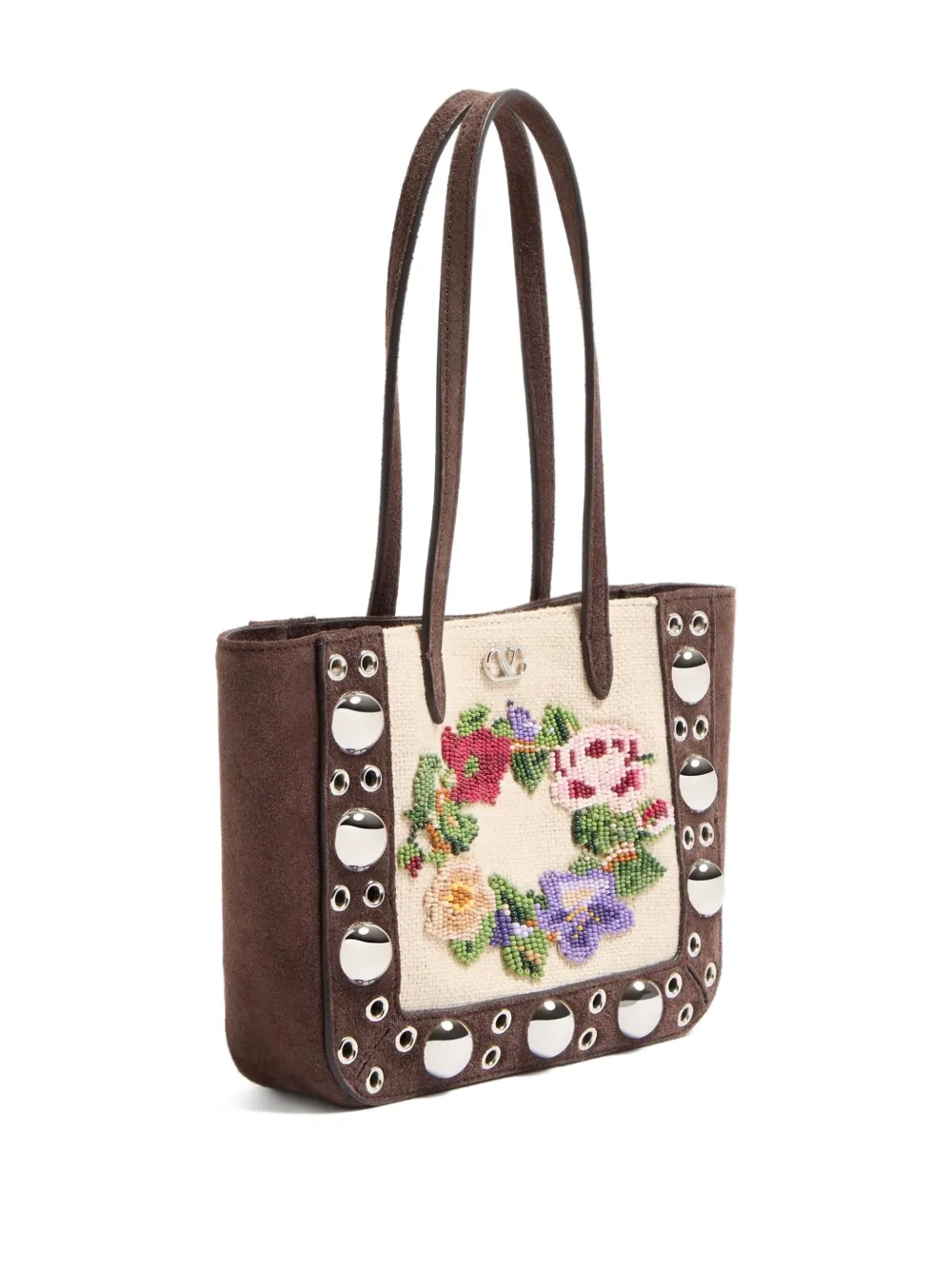 Valentino Garavani Nellcôte shopper Bruin