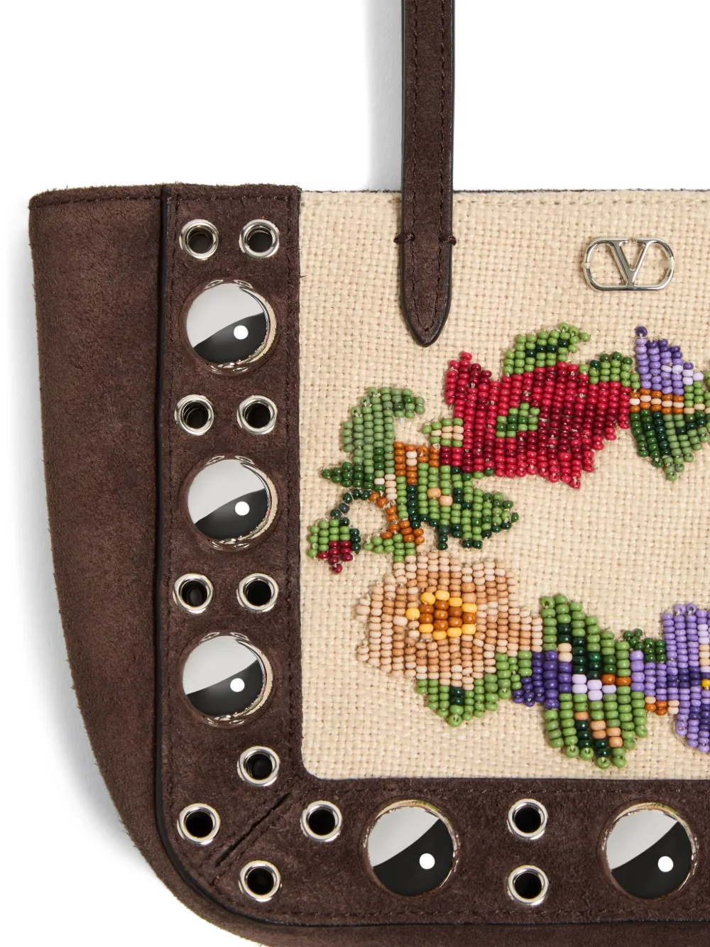Valentino Garavani Nellcôte shopper Bruin