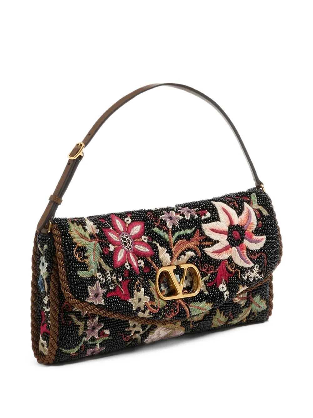 Valentino Garavani VLogo clutch Zwart
