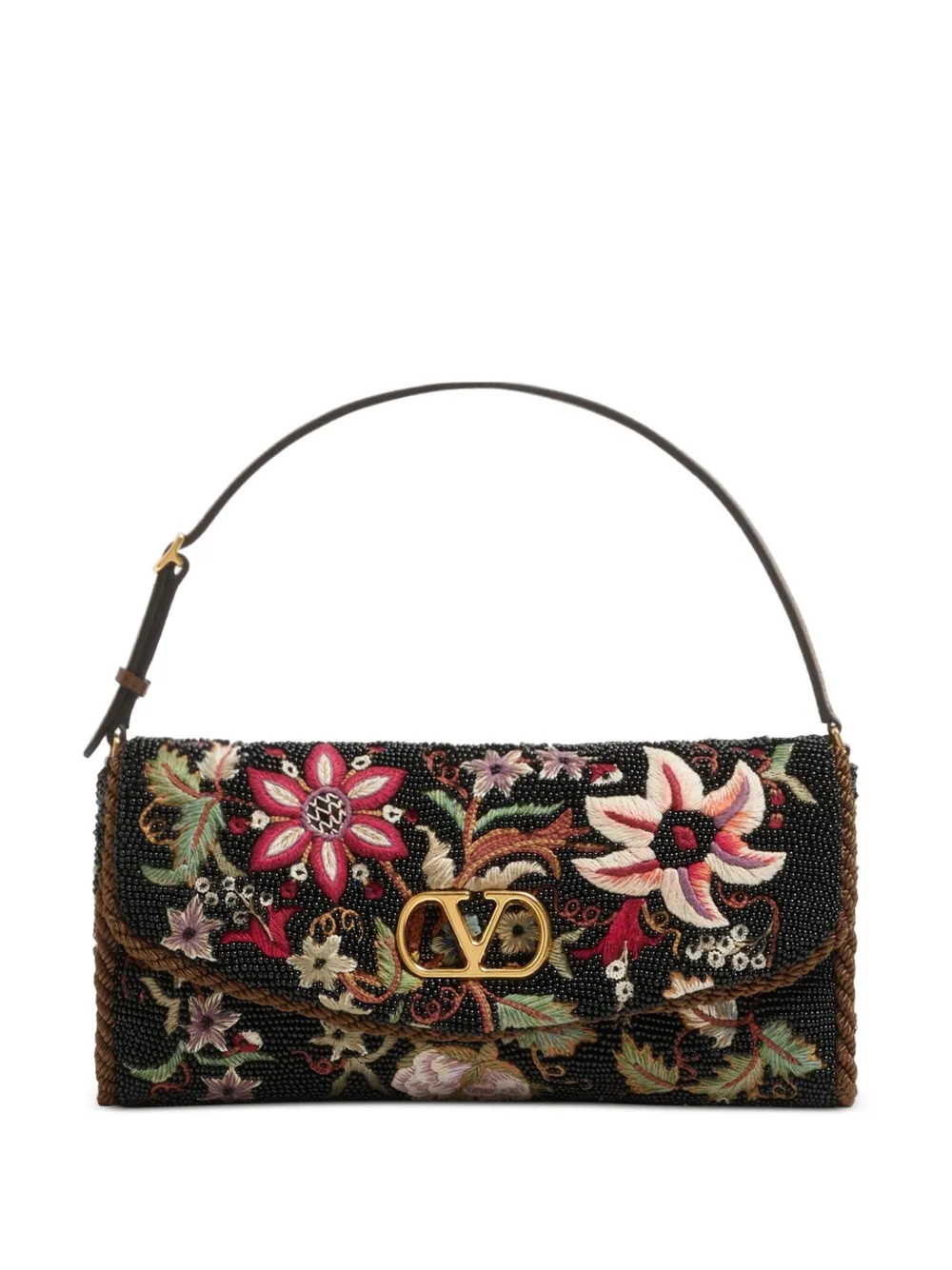Valentino Garavani VLogo clutch Zwart