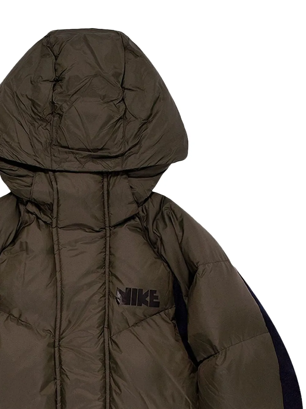 Nike chamarra capitonada con diseño de dos tonos | Chamarras con plumón y capitonadas | Image 2