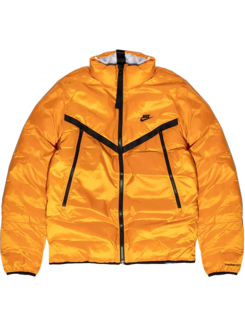 Nike Therma-FIT jacket | Orange | Image 1