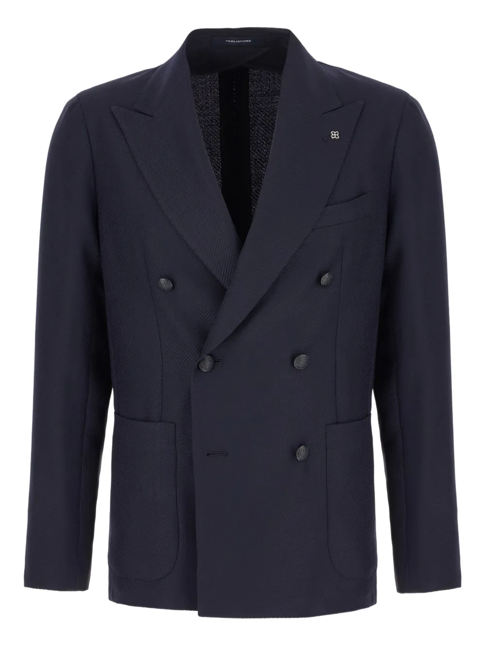 Tagliatore Blazer met dubbele rij knopen Blauw