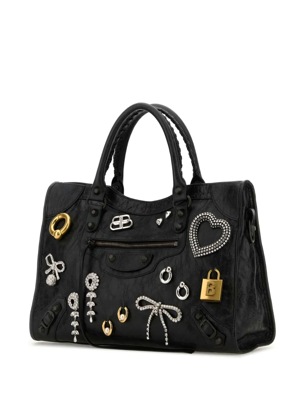 Balenciaga Le Pliage City medium shopper Zwart