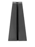 Parts of Four split-form iron candleholder - Silver