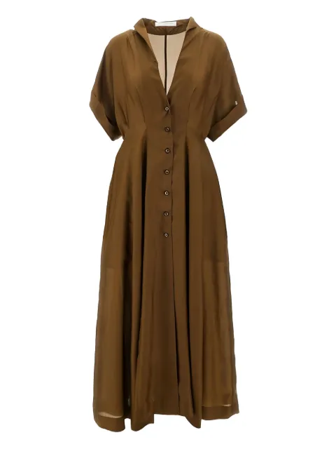 Philosophy Di Lorenzo Serafini vestido midi de seda