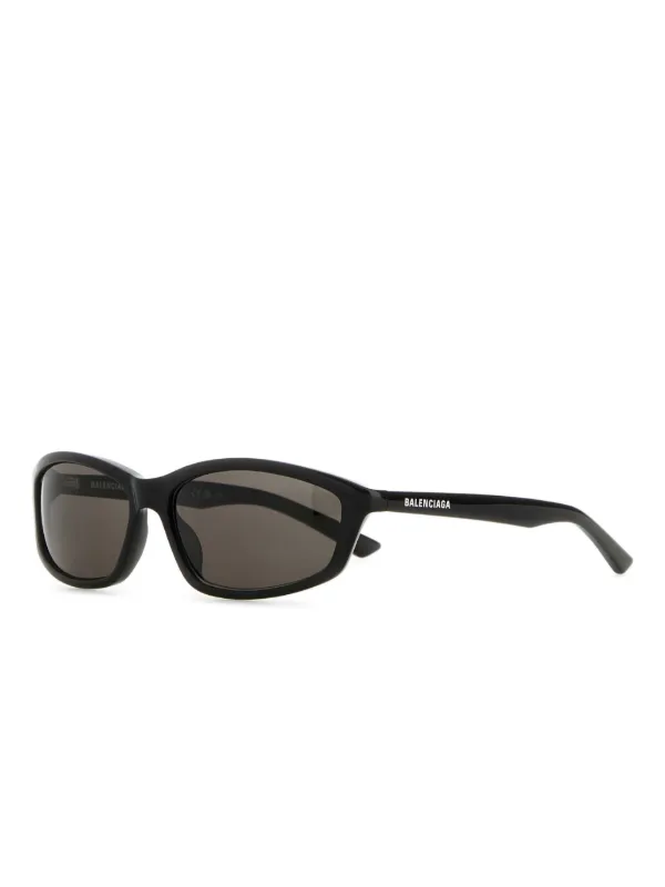 Balenciaga Eyewear ロゴ サングラス | ブラック | FARFETCH JP