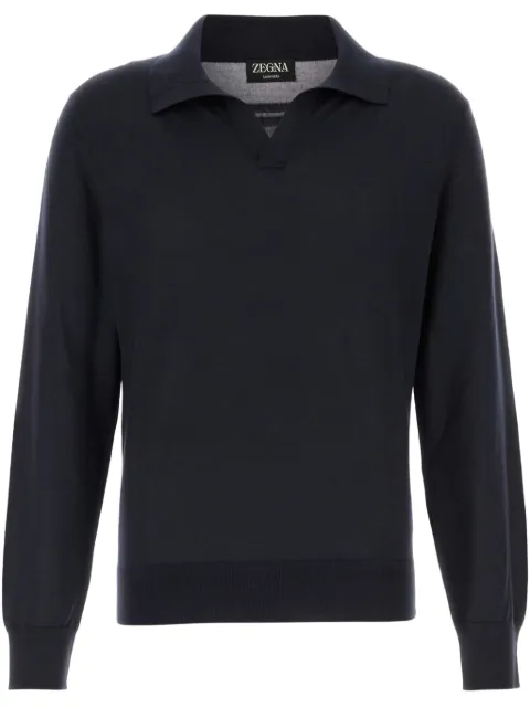 Zegna Poloshirt aus Jersey