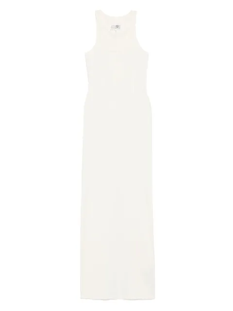 MM6 Maison Margiela فستان ماكسي قطن