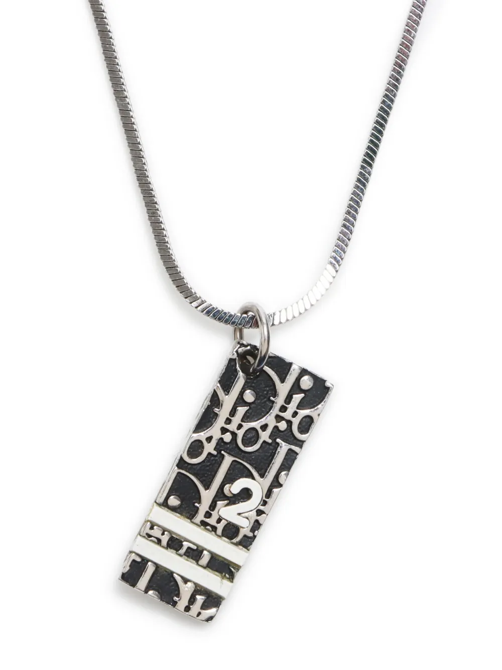 Christian Dior Pre-Owned collar con dije Trotter 2000 | Image 2