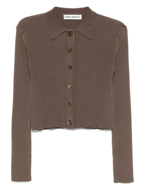 OUR LEGACY Mazzy polo cardigan