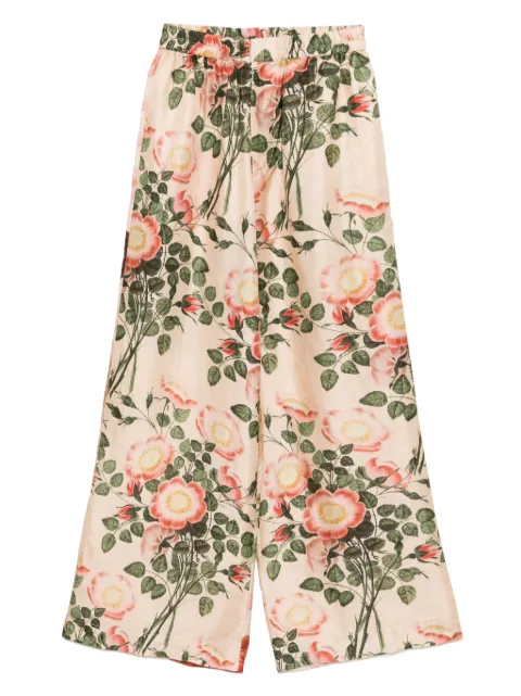 Biyan pantalones capri con estampado floral