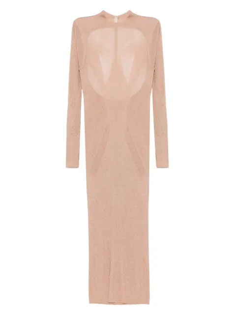 OUDE WAAG knitted long sleeve dress
