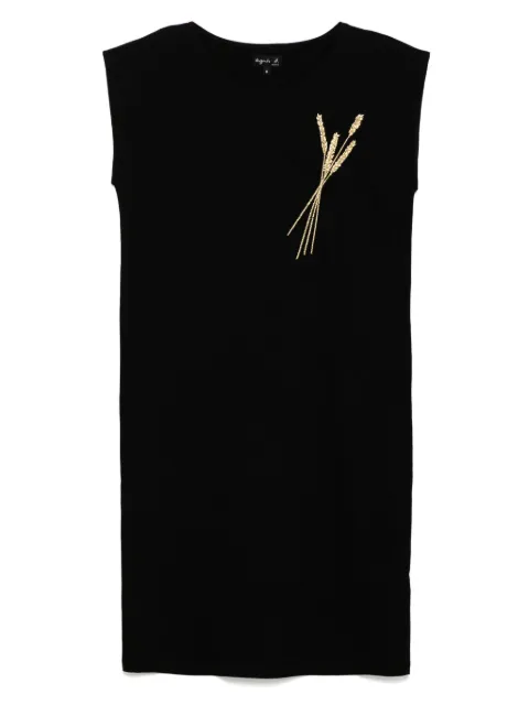 agnès b.  vestido bordado