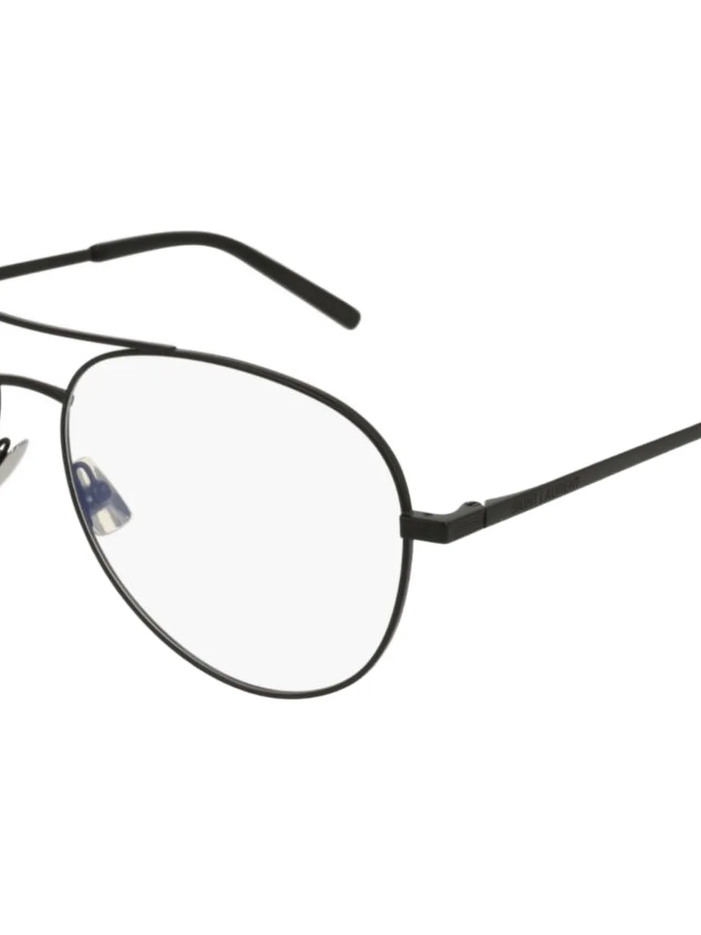 Saint Laurent Eyewear pilot-frame glasses | Men | Image 2