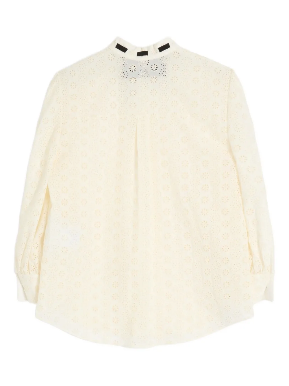 Valentino Garavani DAISY SANGALLO POLKA DOT SHIRT - Beige